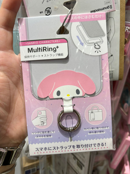 【門市發售】日本 Sanrio/蠟筆小新/Disney/Miffy  手機夾片(不包掛繩)