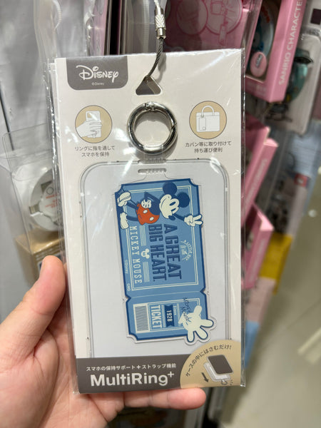 【門市發售】日本 Sanrio/蠟筆小新/Disney/Miffy  手機夾片(不包掛繩)