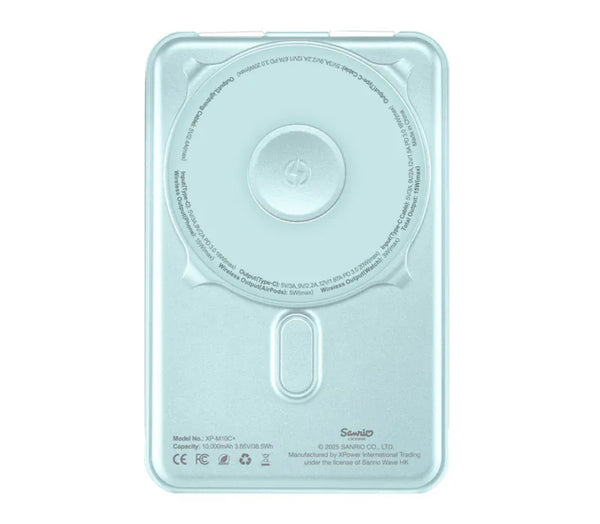 【門市發售】Xpower Hangyodon水怪 10000mAh 6合1磁吸無線 外置充電器 M10C+(只限香港發售,不設平郵)