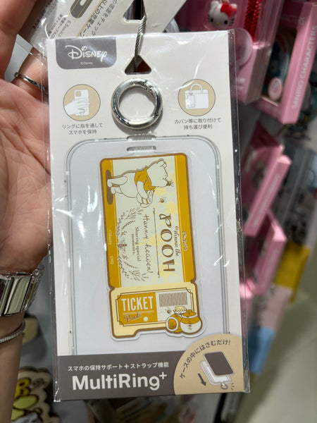 【門市發售】日本 Sanrio/蠟筆小新/Disney/Miffy  手機夾片(不包掛繩)