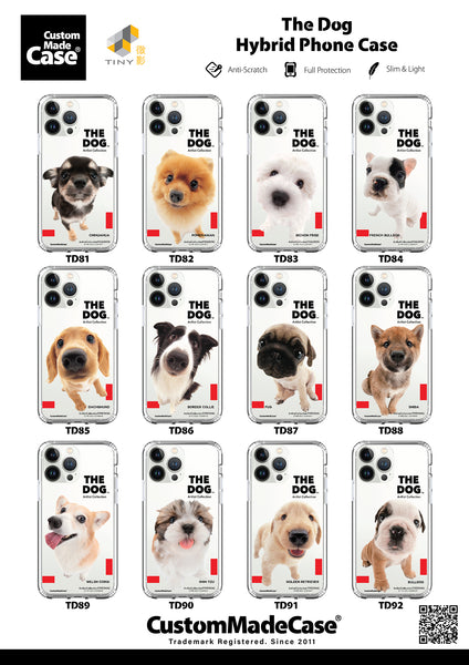 THE DOG 大頭狗 Clear Case / iPhone Case / Android Case / Samsung Case 防撞透明手機殼 (TD87)