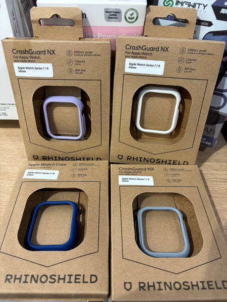 【門市發售】 犀牛盾 CrashGuard NX Apple Watch Case（44/45mm）