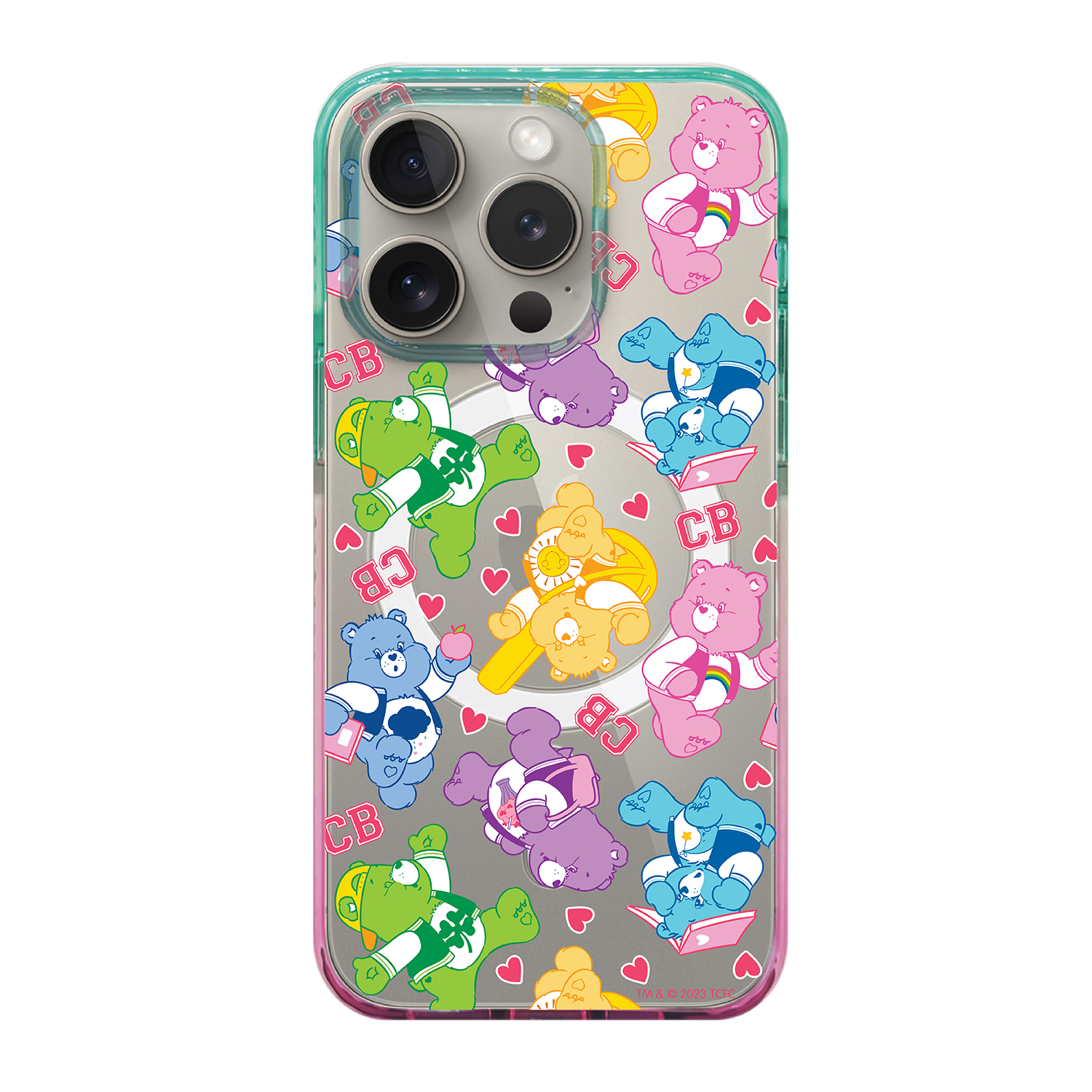 Care Bears 彩色邊框 手機殼 iPhone Case (CB100CP)