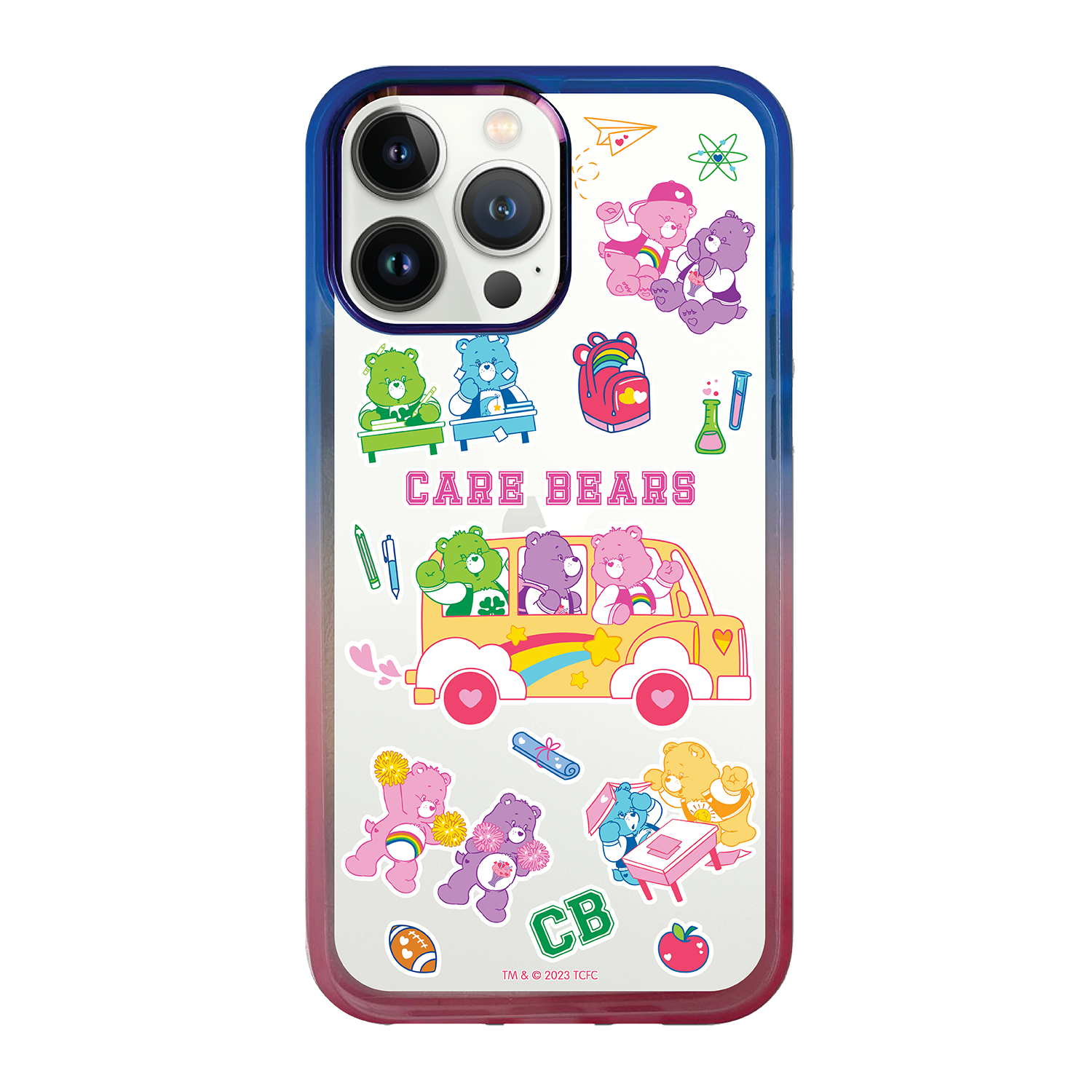 Care Bears 彩色邊框 手機殼 iPhone Case (CB101CP)