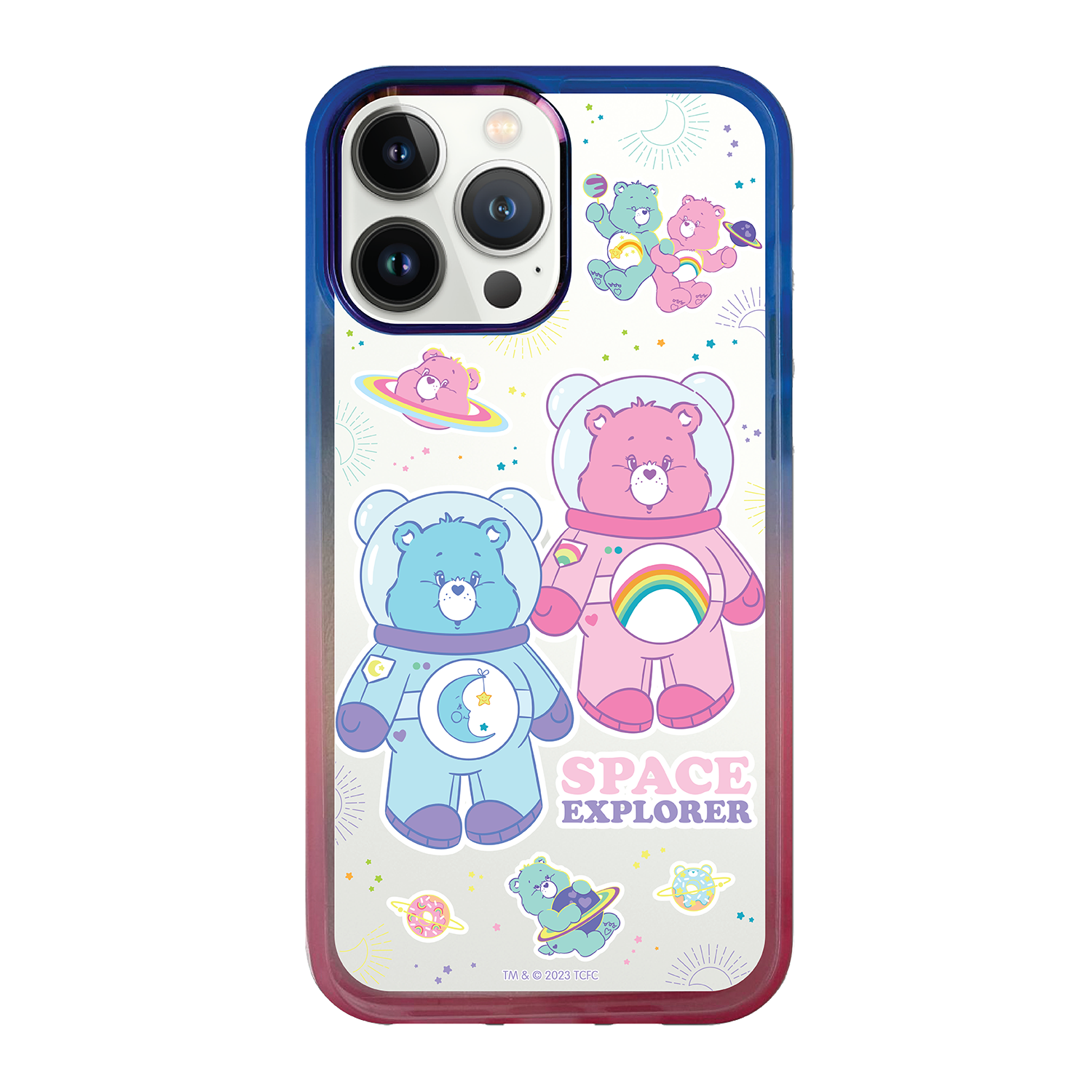 Care Bears 彩色邊框 手機殼 iPhone Case (CB98CP)