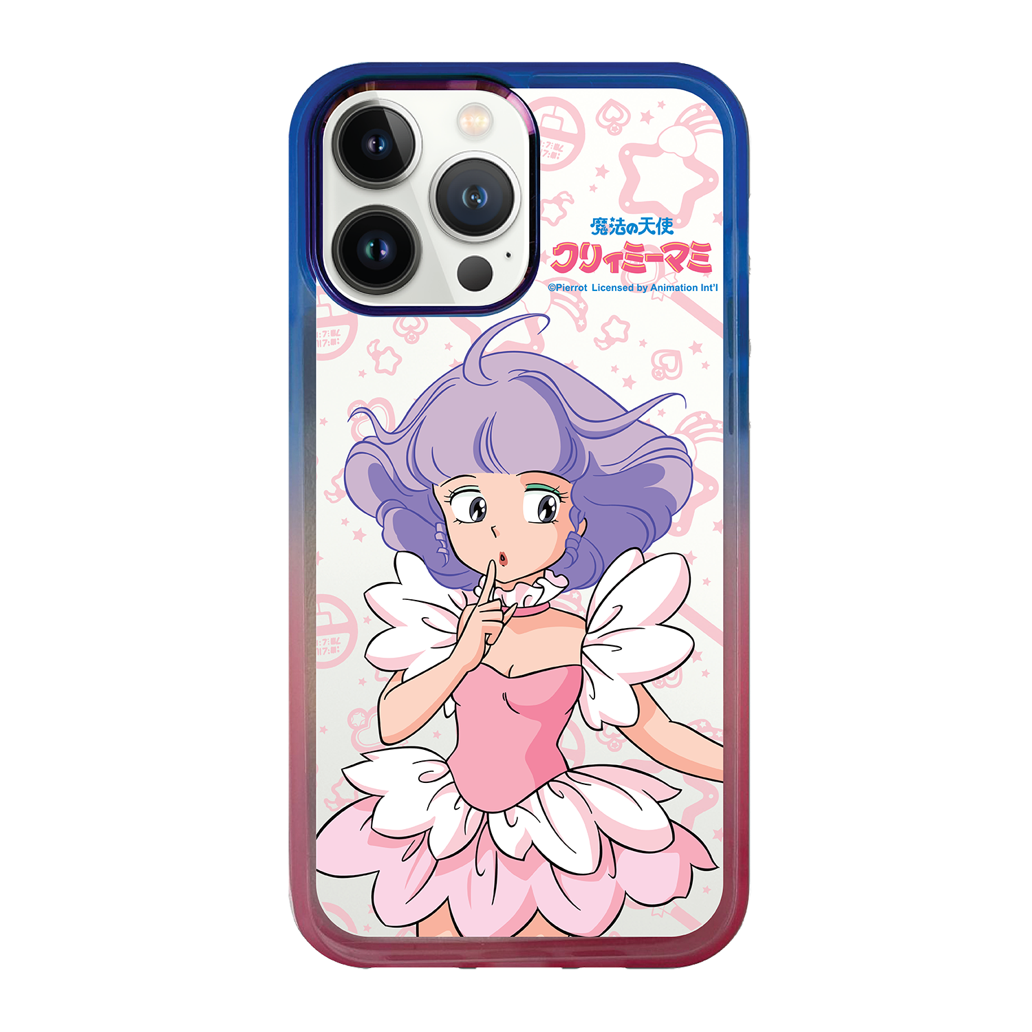 《我係小忌廉》 魔法の天使クリィミーマミ 彩色邊框 手機殼 iPhone Case (CM83CP)