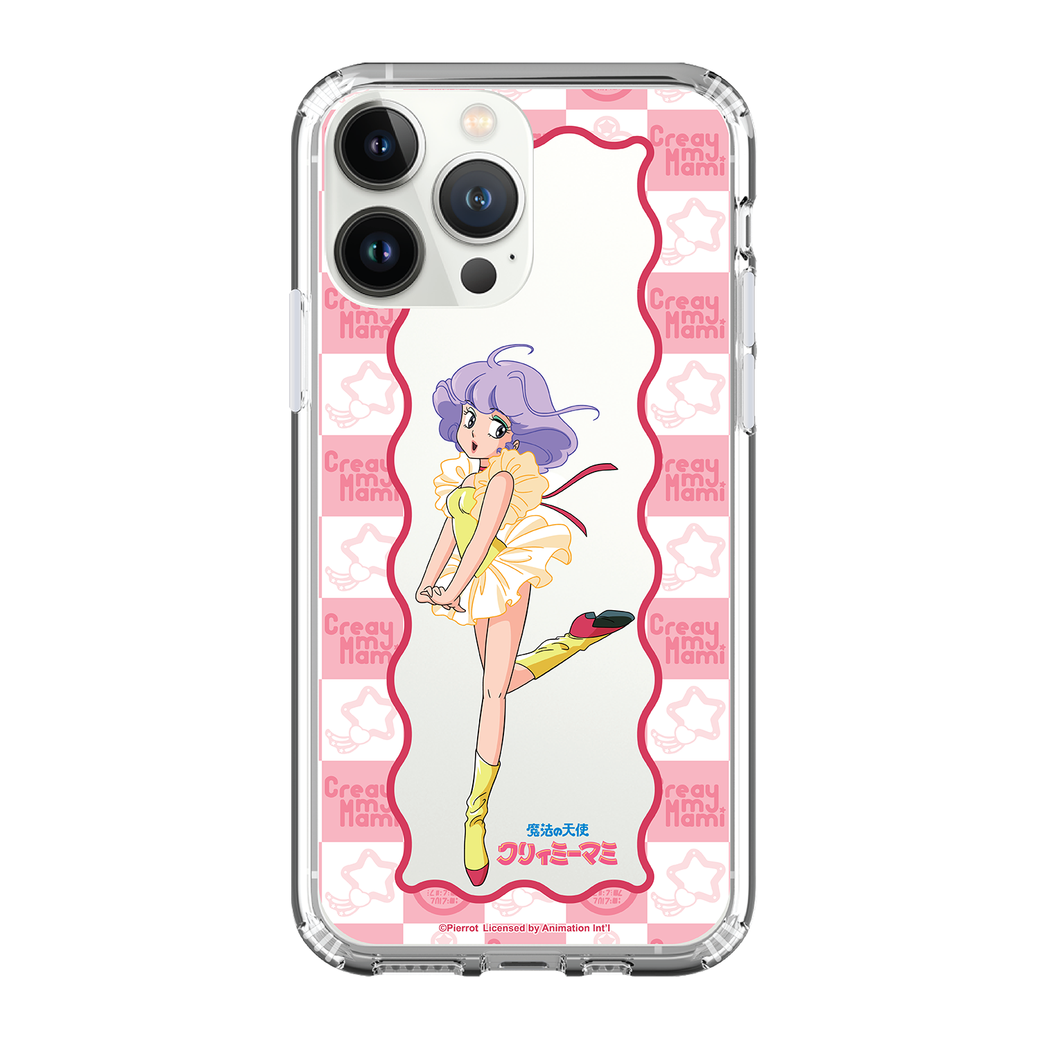 《我係小忌廉》 魔法の天使クリィミーマミ Clear Case / iPhone Case / Android Case / Samsung Case 正版授權 專利設計 全包邊氣囊防撞手機殼 (CM85)