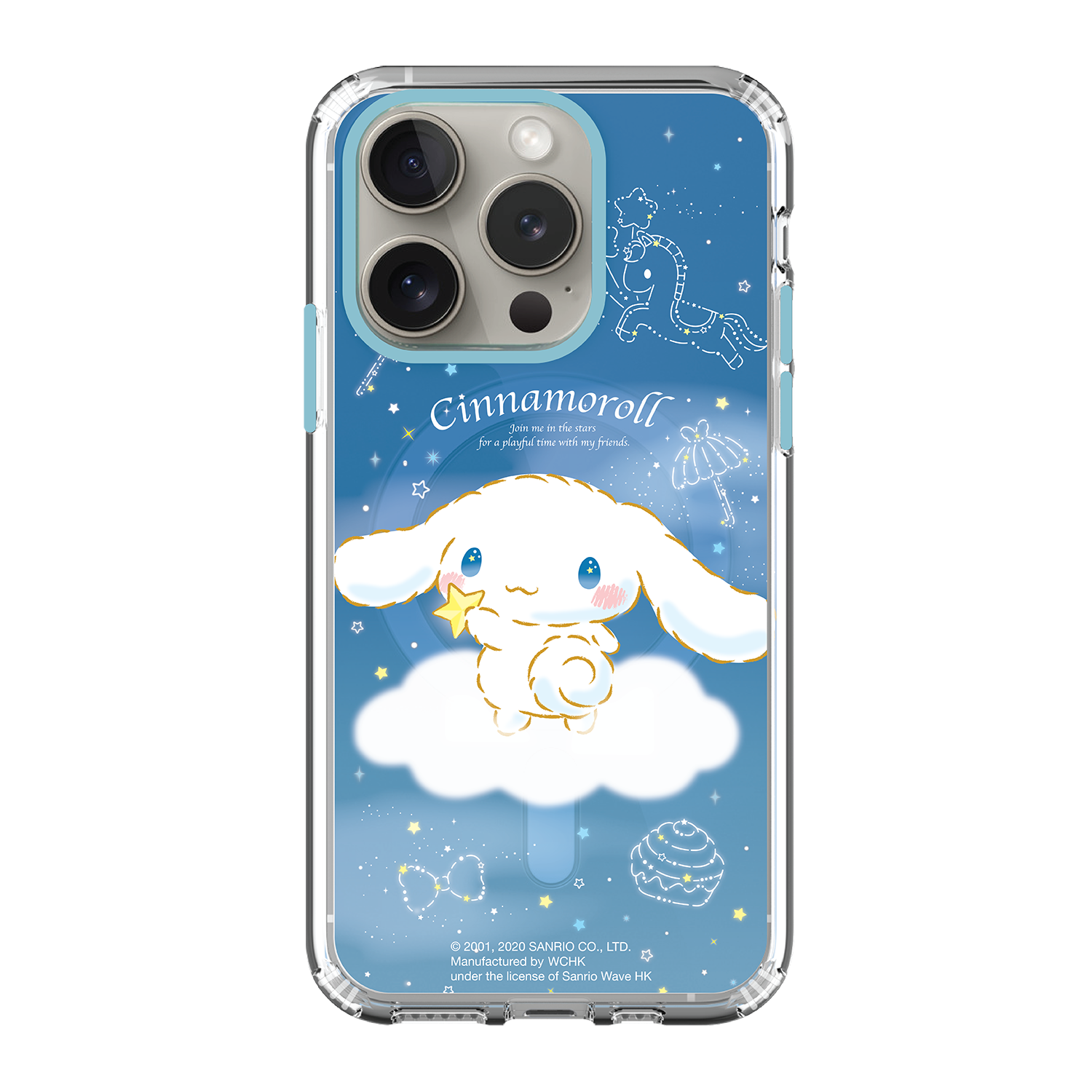 Cinnamoroll Clear Case / iPhone Case / Android Case / Samsung Case 防撞透明手機殼 (CN110)