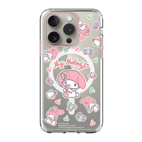 My Melody Clear Case / iPhone Case / Android Case / Samsung Case 防撞透明手機殼 (MM146)