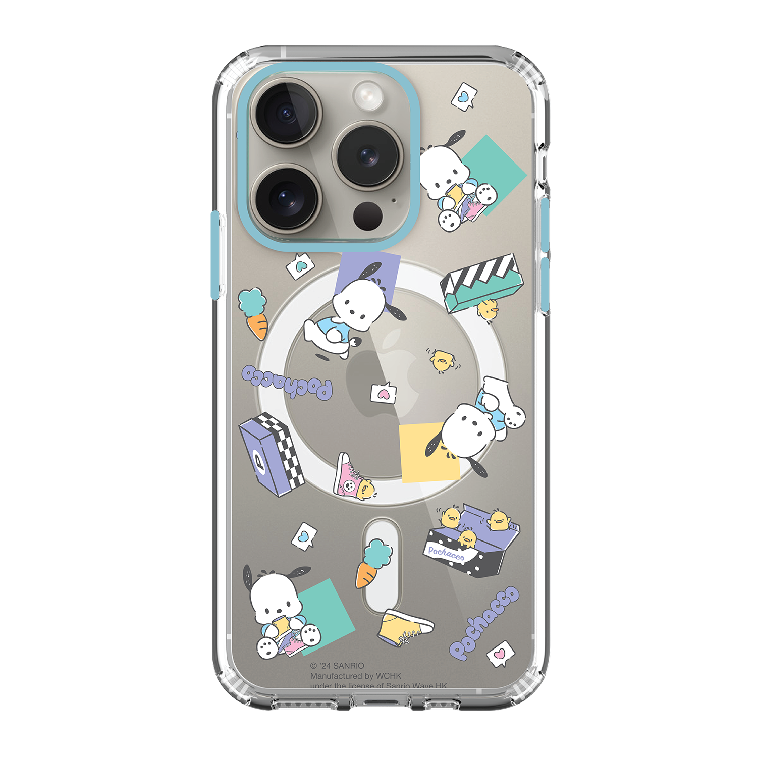 Pochacco Clear Case / iPhone Case / Android Case / Samsung Case 防撞透明手機殼 (PC121)