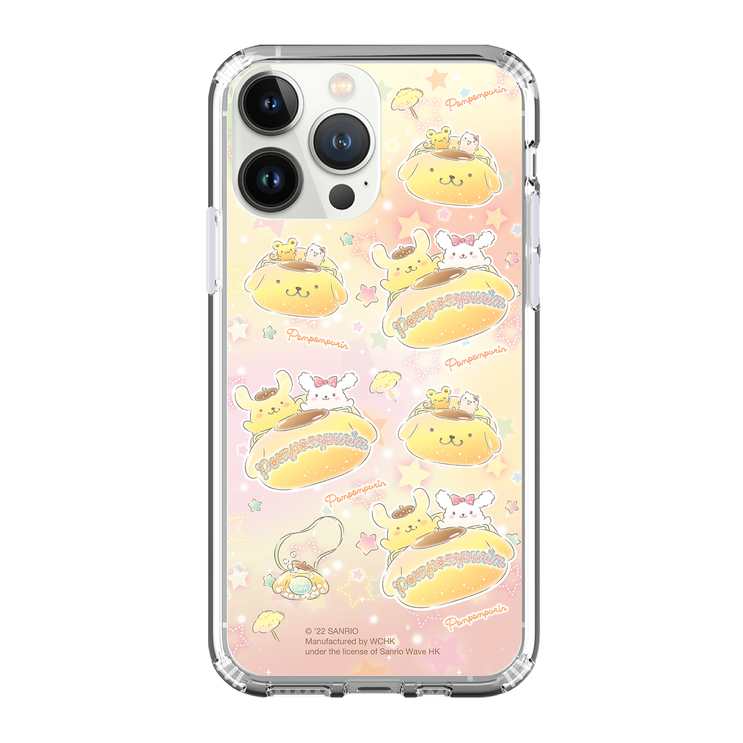 Pom Pom Purin Clear Case / iPhone Case / Android Case / Samsung Case 防撞透明手機殼 (PN107)