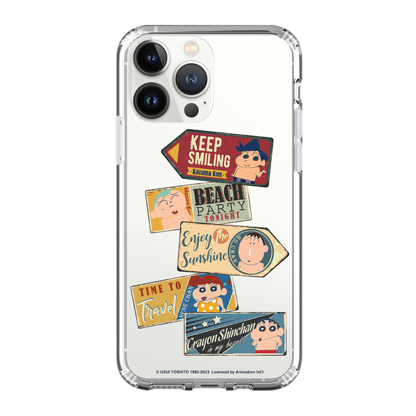 Crayon Shin-chan Clear Case / iPhone Case / Android Case / Samsung Case 蠟筆小新 正版授權 全包邊氣囊防撞手機殼 (SC285)