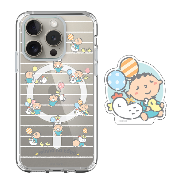 Minna no Tabo iPhone Case / Android Phone Case & Magsafe Grip Stand Set (TA110GSS)