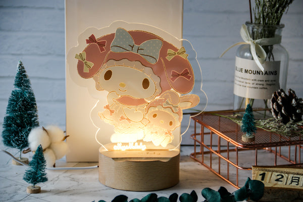 My Melody Acrylic LED Lamp (MM81L)