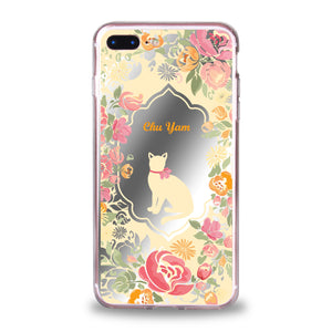 Custom - Floral Mirror Jelly Case (DF04)