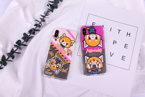 Aggretsuko Clear Case (AR804)