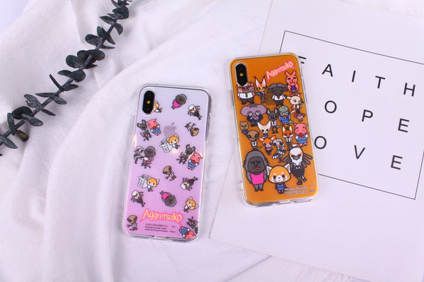 Aggretsuko Clear Case (AR815)