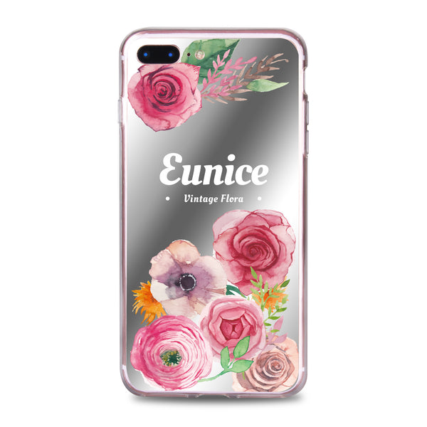 Custom - Floral Mirror Jelly Case (JC501)