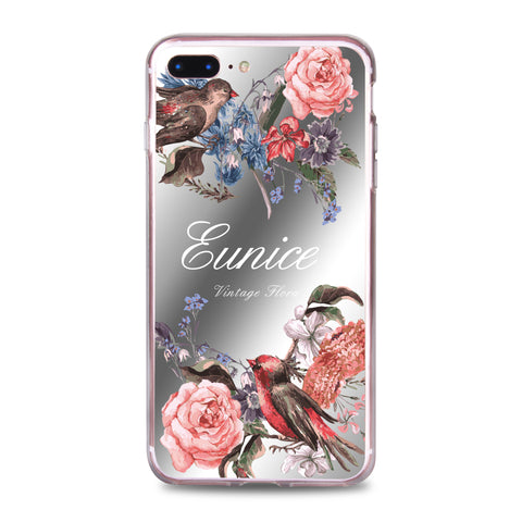 Custom - Floral Mirror Jelly Case (JC504)