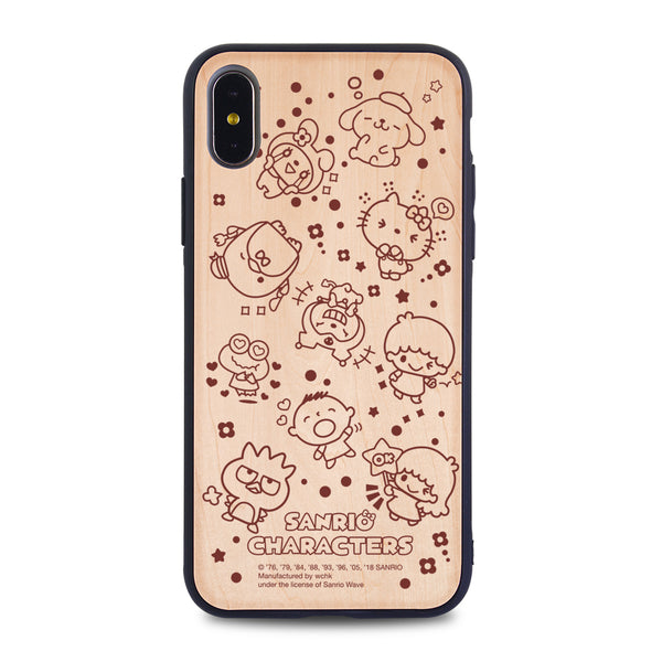 Sanrio Characters Wooden Case (MC88W)