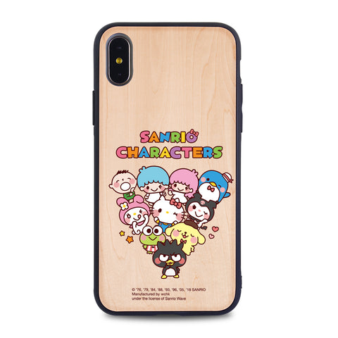 Sanrio Characters Wooden Case (MC91W)