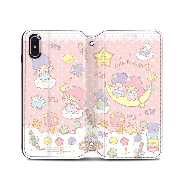 Little Twin Stars Leather Flip Case (TSCM21)